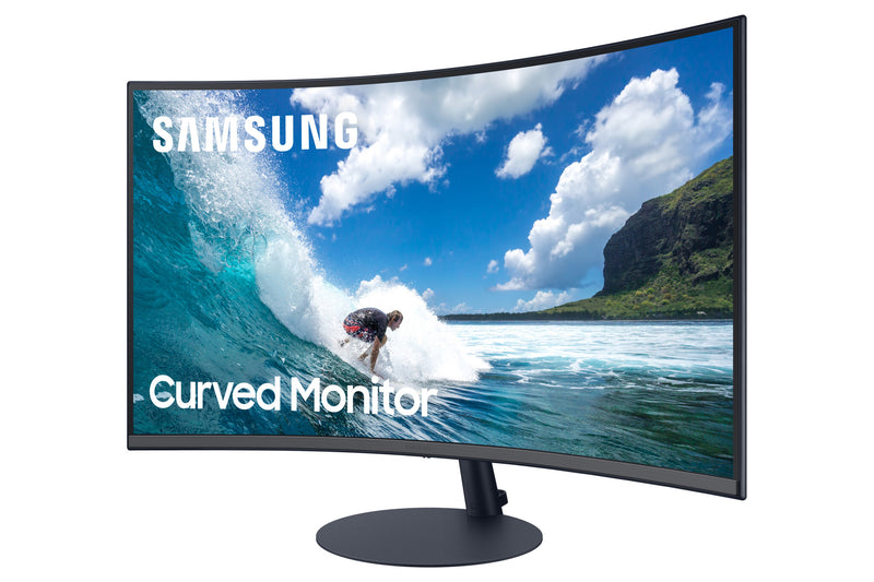 Samsung C24T550FDU LED display 59.9 cm (23.6") 1920 x 1080 pixels Full HD Grey