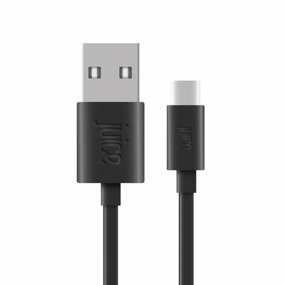 Juice JUI-CABLE-TYPEC-3M-RND-ECO-BLK USB cable USB 2.0 USB A USB C Black