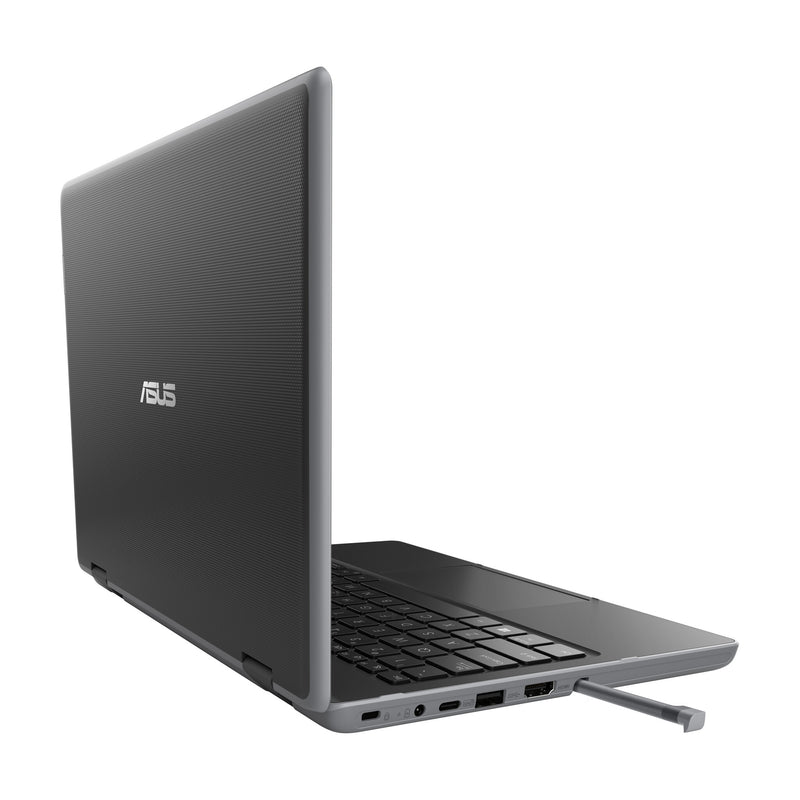 ASUS BR1100F-CDXA-3Y Intel® Celeron® N N4500 Hybrid (2-in-1) 29.5 cm (11.6") Touchscreen HD 4 GB DDR4-SDRAM 128 GB eMMC Wi-Fi 6 (802.11ax) Windows 11 Pro Academic Grey