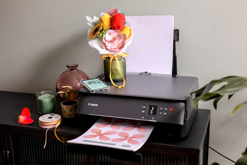 Canon PIXMA TS5350i Wireless Colour 3-in-One Inkjet Photo Printer, Black