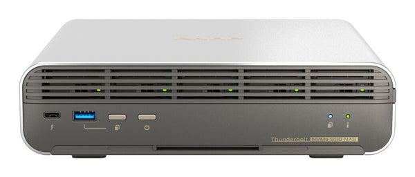 QNAP TBS-h574TX NAS Compact Intel® Core™ i5 i5-1235U 16 GB 0 TB QNAP QTS Black, Grey