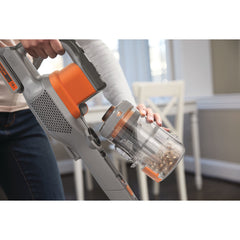 Black & Decker BHFEV182B-XJ stick vacuum/electric broom Battery Dry Bagless Orange, Titanium