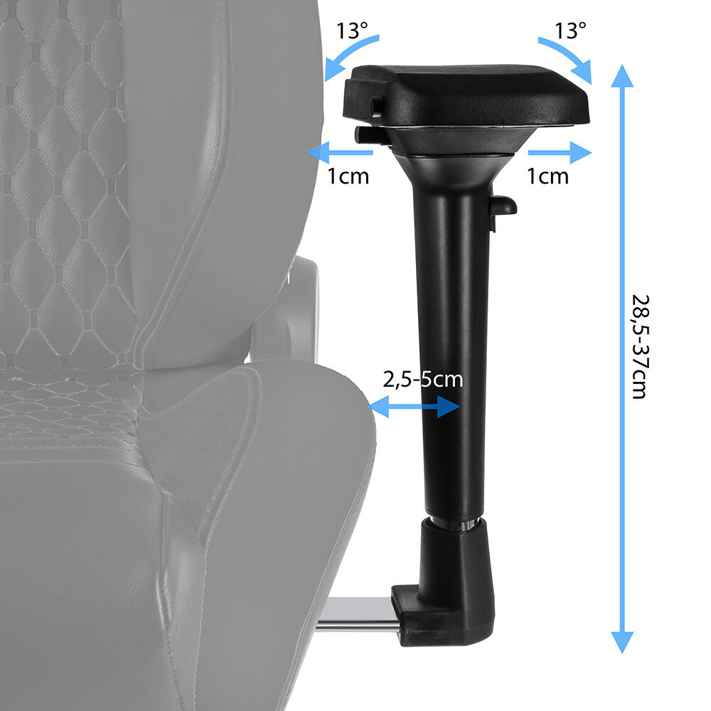 noblechairs EPIC Gaming Chair - Black/Gold - image 10