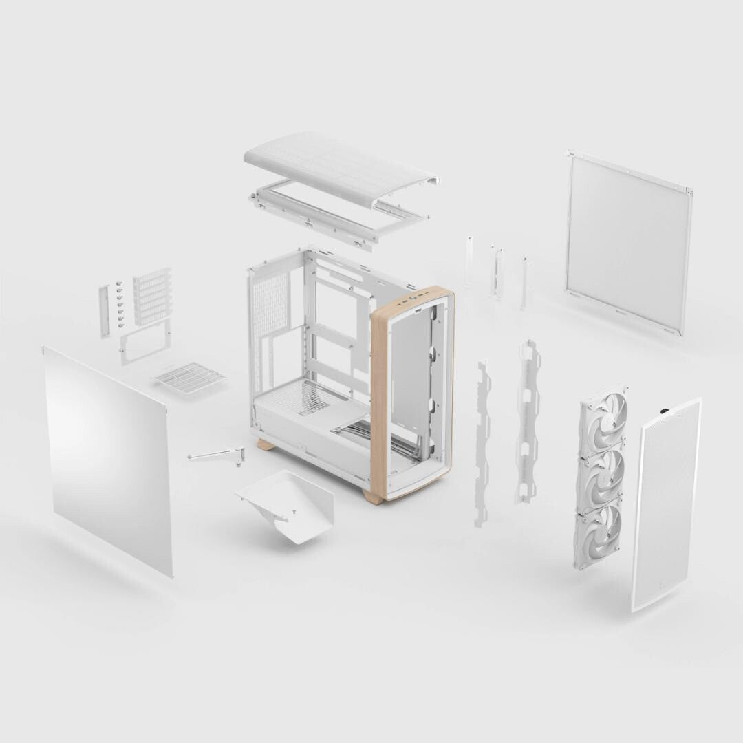 Fractal Design Summit Chalk White Solid Midi Tower - image 5