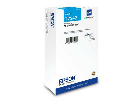 Epson WF-8090 / WF-8590 Ink Cartridge XXL Cyan