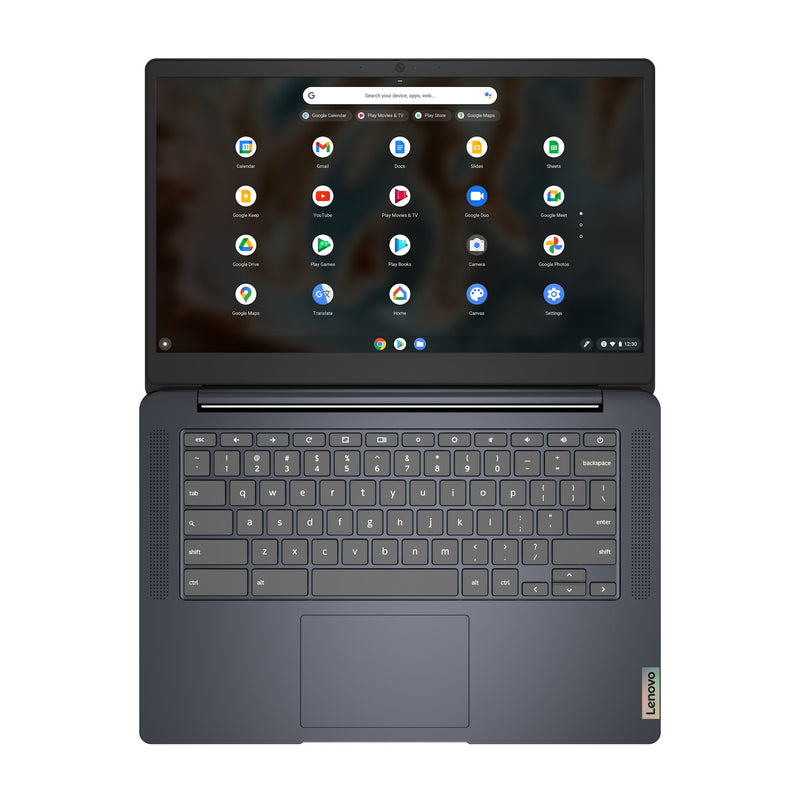 Lenovo IdeaPad 3 Chrome 14M836 MediaTek MT8183 Chromebook 35.6 cm (14") Full HD 4 GB LPDDR4x-SDRAM 64 GB eMMC Wi-Fi 5 (802.11ac) ChromeOS English Blue