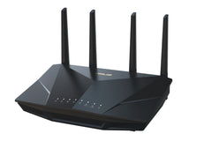 ASUS RT-AX5400 wireless router Gigabit Ethernet Dual-band (2.4 GHz / 5 GHz) Black