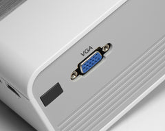 Technaxx TX-127 Standard throw projector 2000 ANSI lumens LCD 1080p (1920x1080) Silver, White