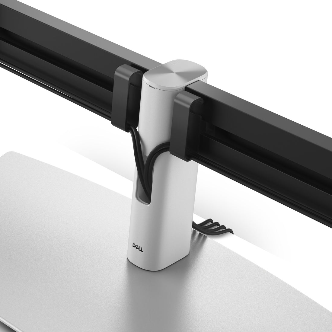 DELL MDS26 27" Desk Black, Silver - image 5