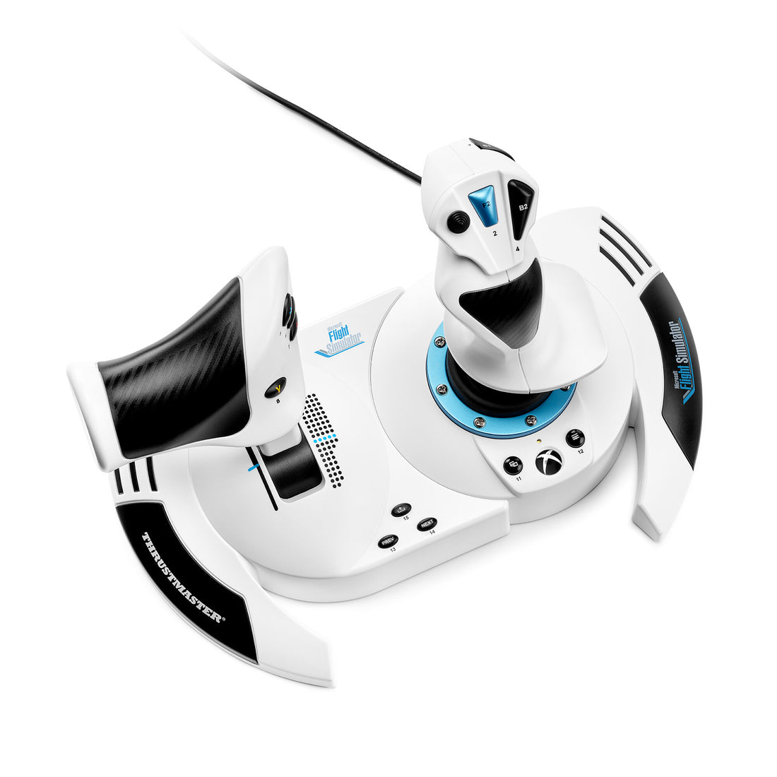 Thrustmaster T.Flight Hotas One Microsoft Flight Simulator Edition Black, White USB Joystick + engine control - image 5