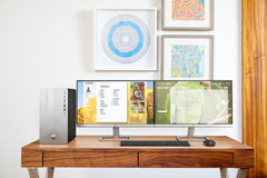 HP Pavilion Desktop 590-p0069na Bundle PC 6WS22EA Intel® Core™ i3 i3-9100 8 GB DDR4-SDRAM 1 TB HDD Windows 10 Home Mini Tower Silver