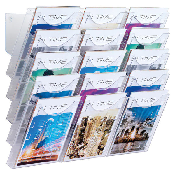 Helit H61031 magazine rack Polystyrene Transparent
