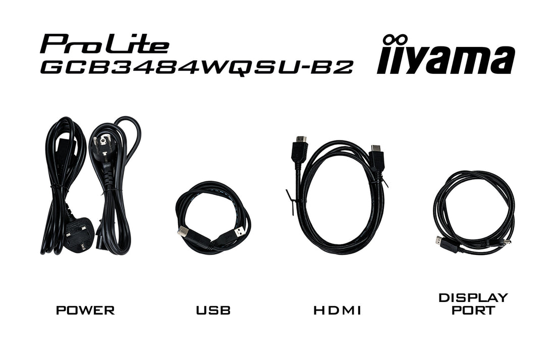 iiyama G-MASTER GCB3484WQSU-B2 computer monitor 34" 3440 x 1440 pixels UltraWide Quad HD LCD Black - image 11
