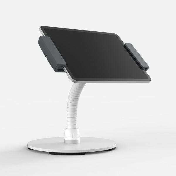 Bouncepad Clip Counter Flex | Compatible with All USB-C Tablets | White