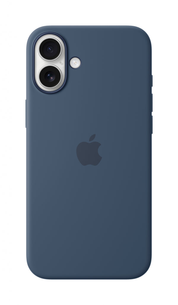Apple iPhone 16 Plus Silicone Case with MagSafe - Denim