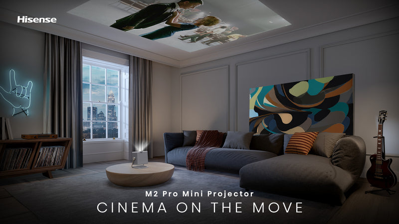 Hisense M2TUK Pro Short throw projector 1300 ANSI lumens DLP 4K (4096x2400) 3D Grey