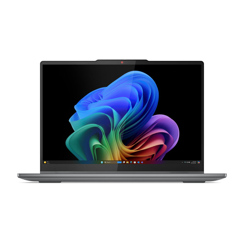 Lenovo IdeaPad 5 2-in-1 14Q8X9 Copilot+ PC Qualcomm Snapdragon X1-26-100 Hybrid (2-in-1) 35.6 cm (14") Touchscreen WUXGA 16 GB LPDDR5x-SDRAM 1 TB SSD Wi-Fi 7 (802.11be) Windows 11 Home English Grey