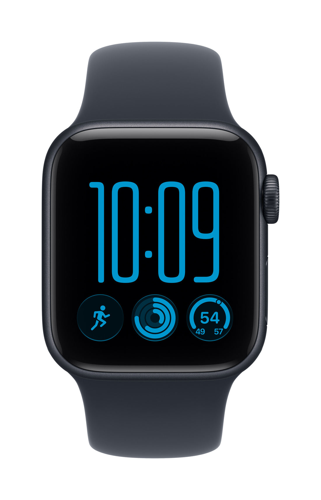 Apple Watch SE (3nd generation) SE 3 GPS 40mm Midnight Aluminium Case with Navy Blue Sport Band - M/L - image 2