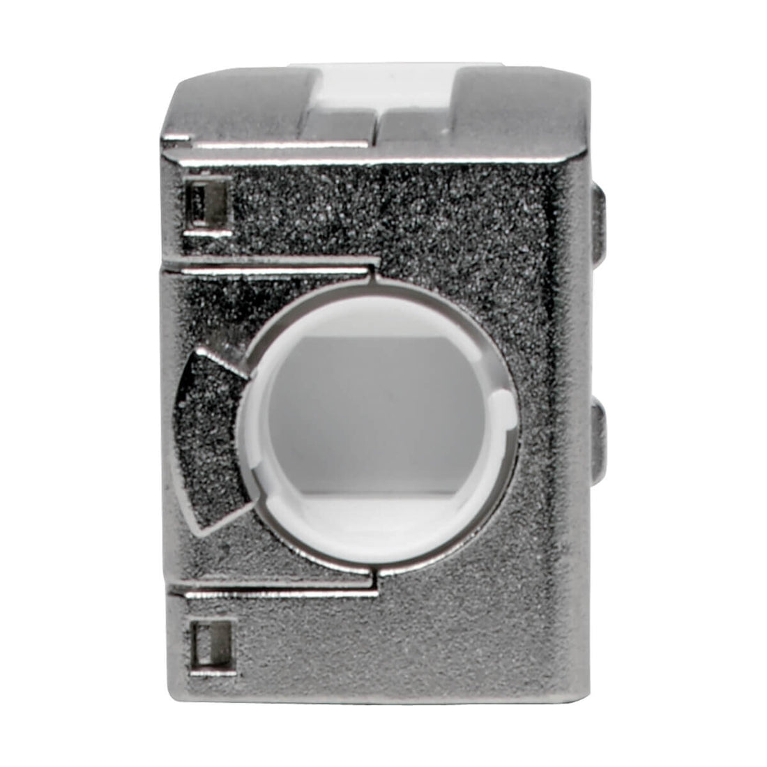 Tripp Lite N238-001-SH-TF Keystone Jack Cat6a/Cat6/Cat5e, RJ45, Shielded, Dust Cap - Toolless, PoE/PoE+ Compliant, TAA