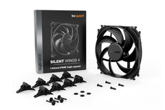 be quiet! SILENT WINGS 4 | 140mm PWM high-speed Computer case Fan 14 cm Black 1 pc(s)
