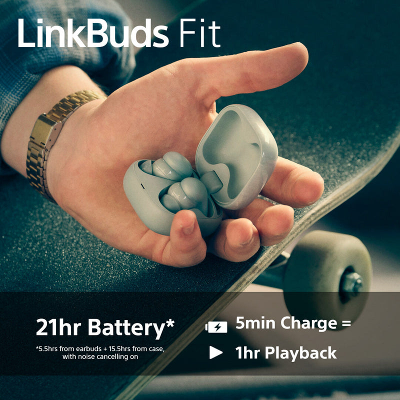 Sony LinkBuds Fit WFLS910NB headphones/headset Wireless In-ear Calls/Music Bluetooth Black