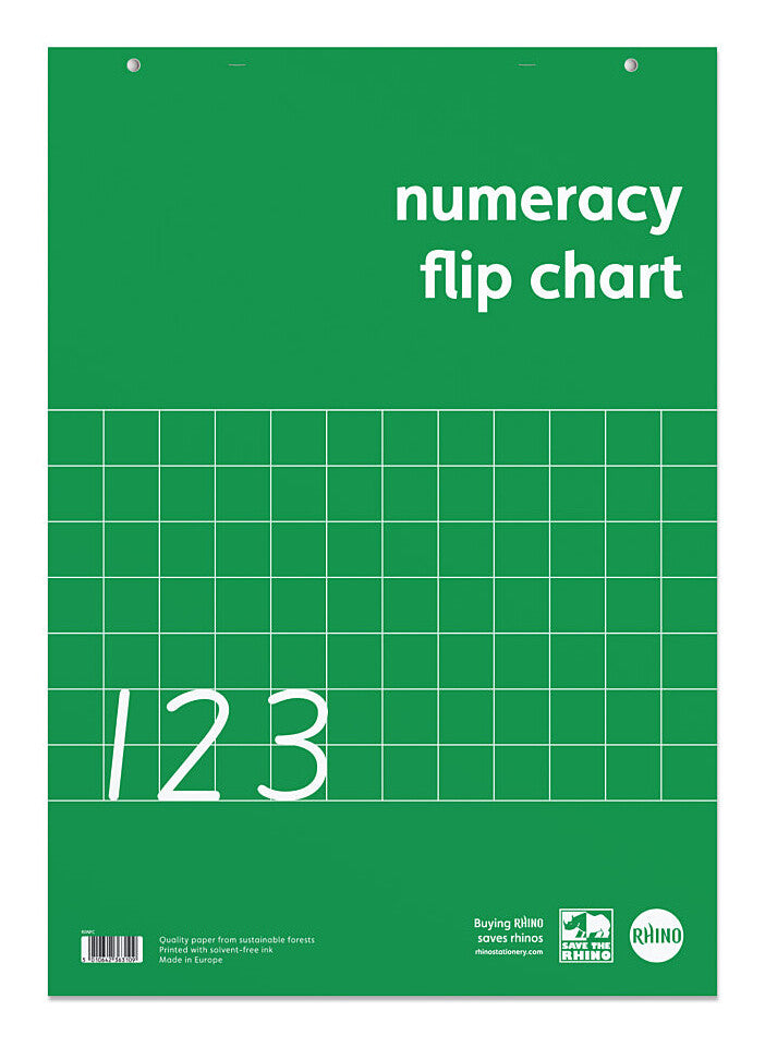RHINO A1 Numeracy Flip Chart Pad