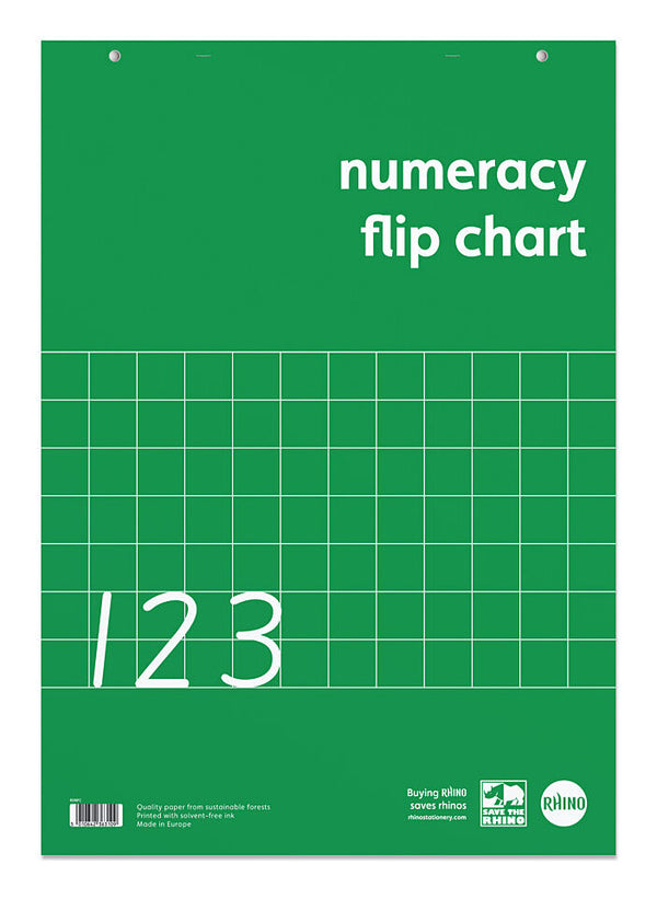 RHINO A1 Numeracy Flip Chart Pad