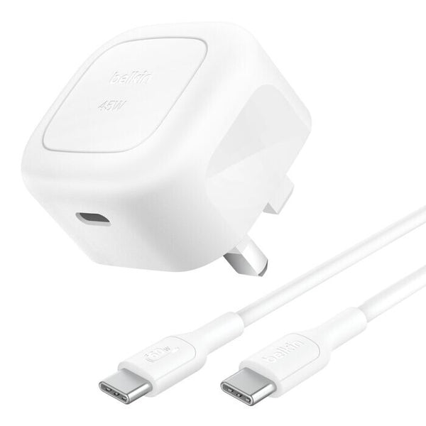 Belkin BoostCharge Smartphone, Mobile phone, Tablet, Laptop, Headset, Universal, Portable gaming console White AC, USB Fast charging Indoor
