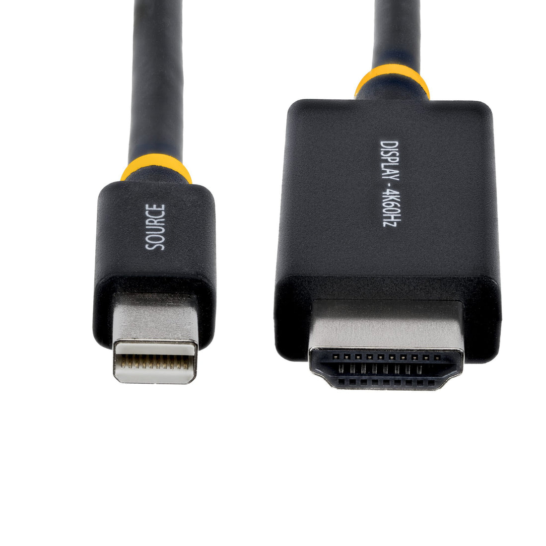 StarTech.com 2m (6ft) Mini DisplayPort to HDMI Adapter Cable, 4K 60Hz with HBR3/HDCP 2.3/DPCP, MDP to HDMI - image 4