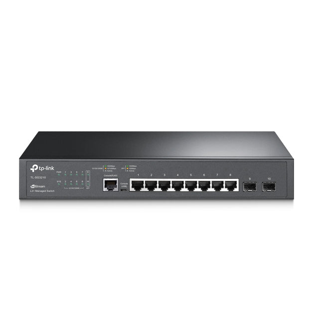 TP-Link JetStream 8-Port Gigabit L2+ Managed Switch with 2 SFP Slots ...