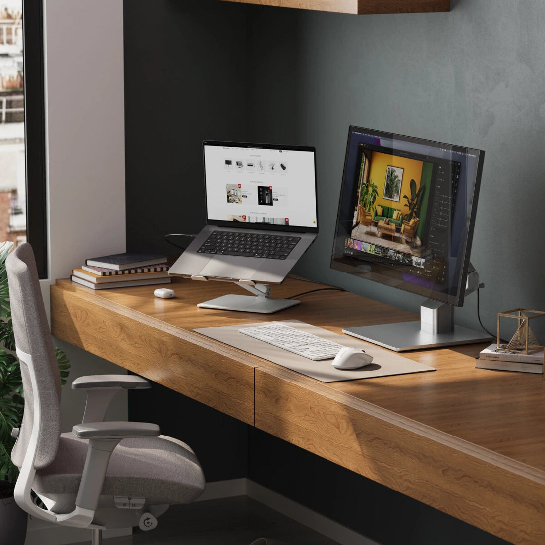 ALOGIC Clarity 5K Fold Touch 27' UHD Monitor with USB-C Power Delivery and Touchscreen - image 5