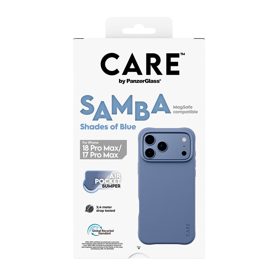 PanzerGlass CARE by Samba Case Shades of Blue w. MagSafe iPhone 18 Pro Max | 17 Pro Max - image 3