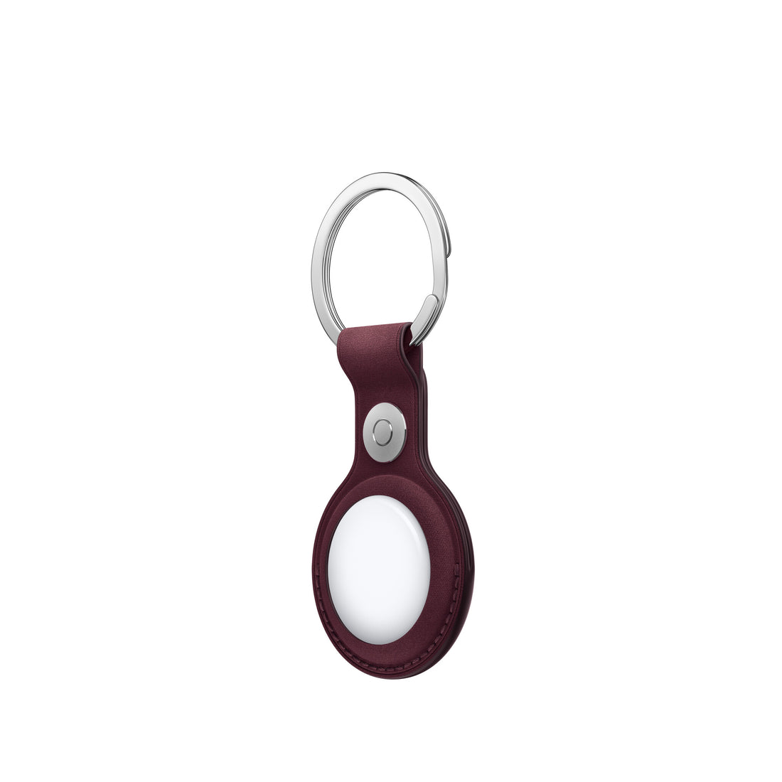 Apple AirTag FineWoven Key Ring – Burgundy - image 2