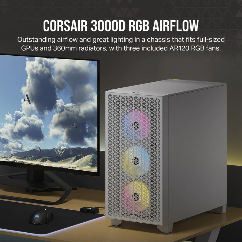 Corsair CC-9011256-WW computer case Midi Tower White