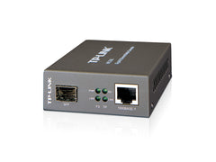 TP-LINK (MC220L) Gigabit SFP Media Converter, 1x GB Auto-Negotiation RJ45, Half-Duplex / Full-Duplex
