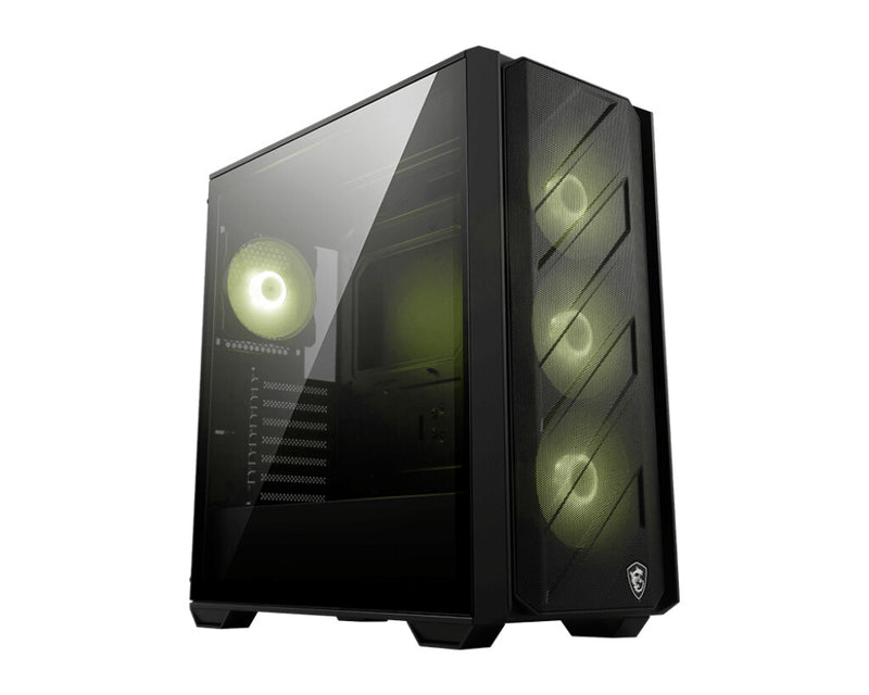 MSI MAG FORGE 330R AIRFLOW computer case Midi Tower Black, Transparent