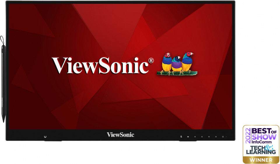 Viewsonic ID2456 computer monitor 23.8" 1920 x 1080 pixels Full HD LED Touchscreen Table Black - image 2