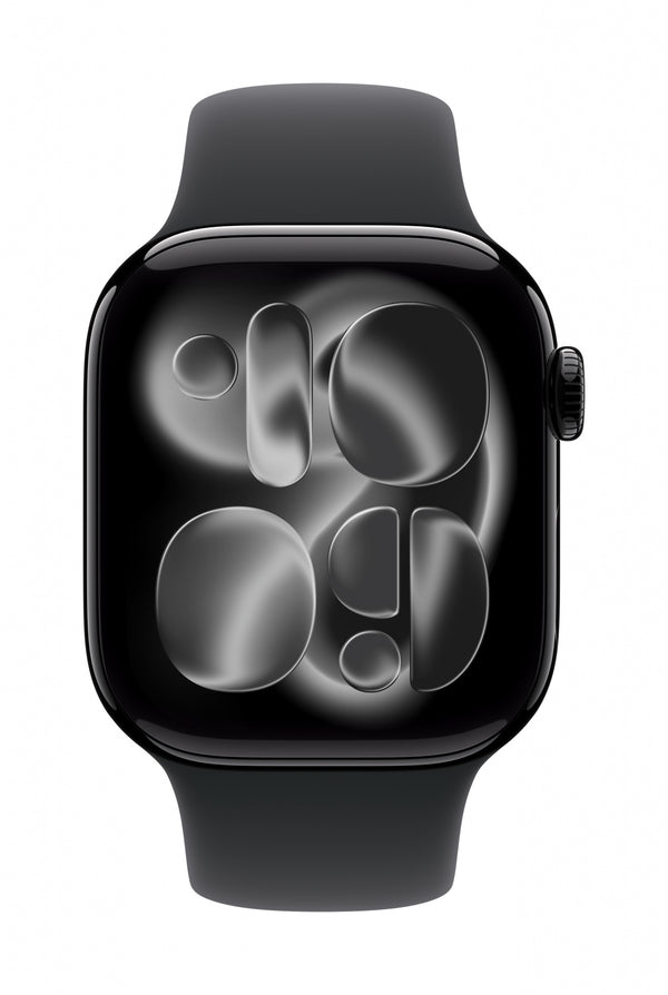 Apple MXLJ3ZM/A smart wearable accessory Band Black Fluoroelastomer