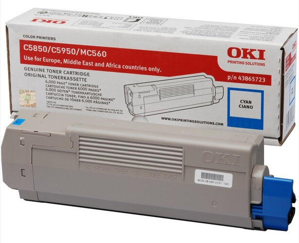 OKI 43865723 toner cartridge 1 pc(s) Original Cyan