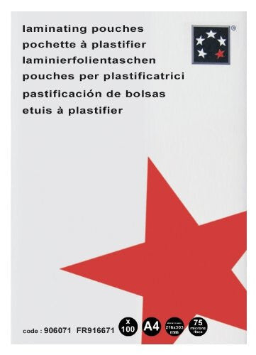 5Star 906071 laminator pouch 100