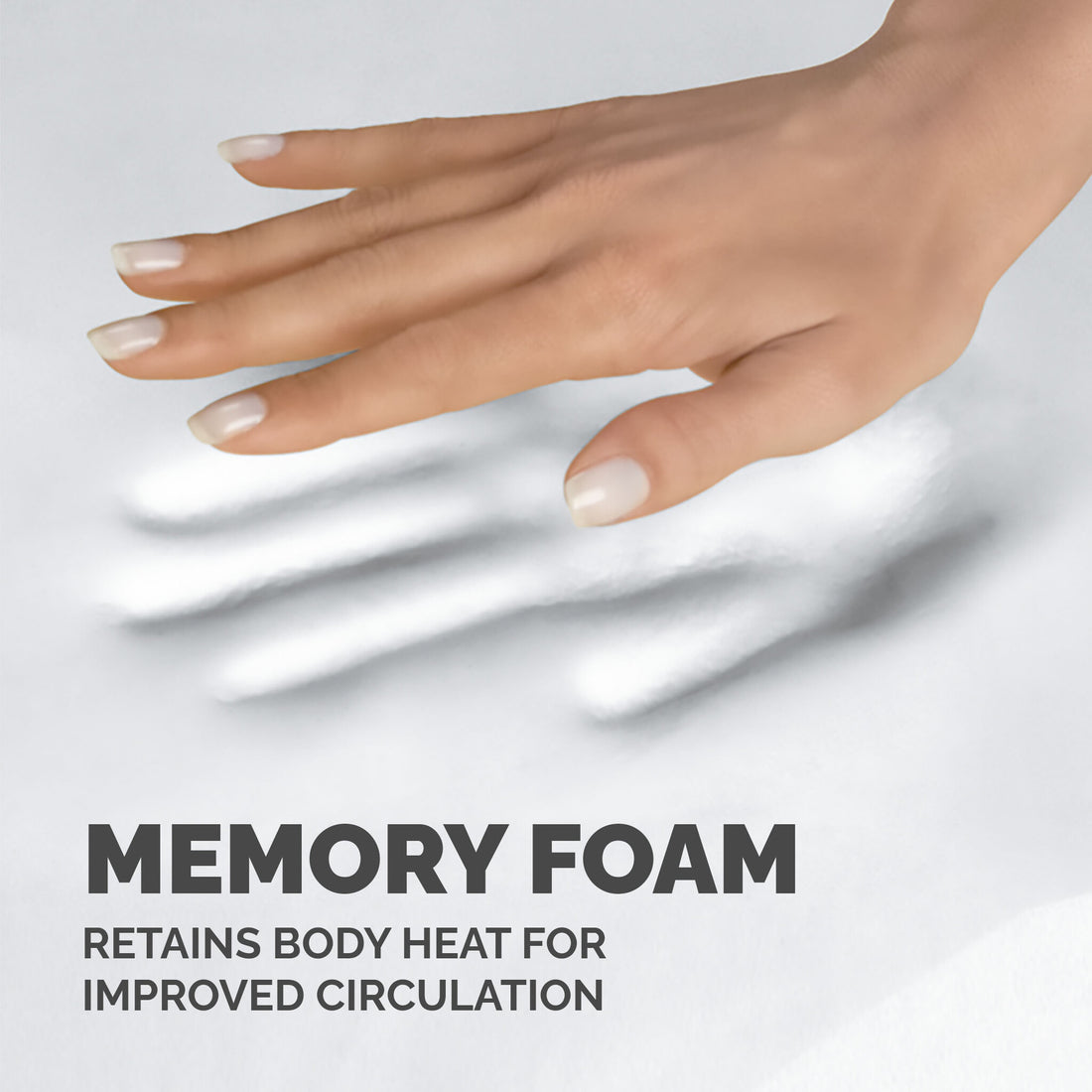 Fellowes Mouse Mat Wrist Support - Memory Foam Mouse Pad with Soft Foam Pillow - Ergonomic Mouse Mat for - image 3