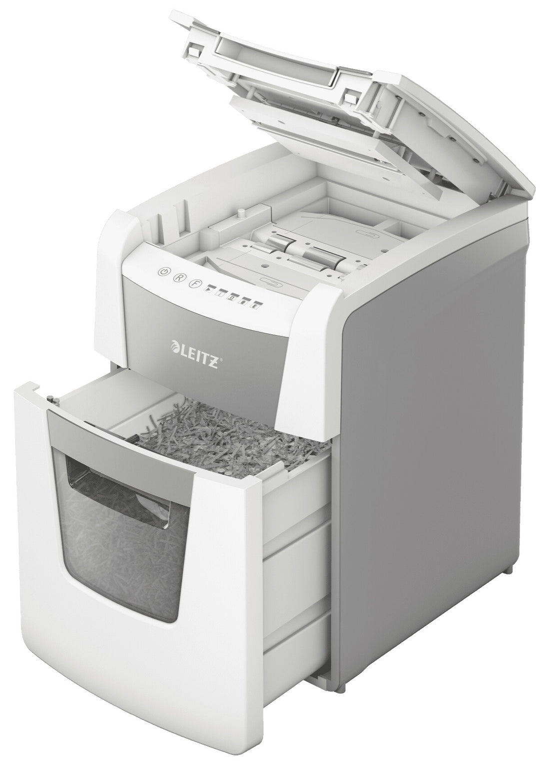 Leitz P4 34L paper shredder Cross shredding 55 dB 22 cm Silver, Black, White, Grey - image 4