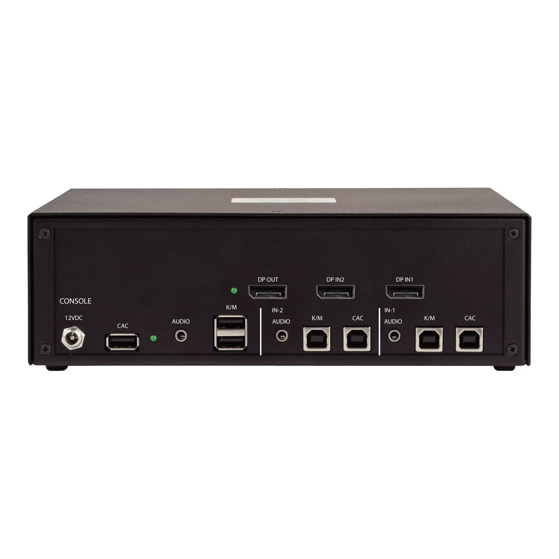 StarTech.com Secure 2-Port KVM Switch, DisplayPort, 4K 60Hz, NIAP 4.0 Desktop KVM, CAC, Metal Housing, Made in - image 2