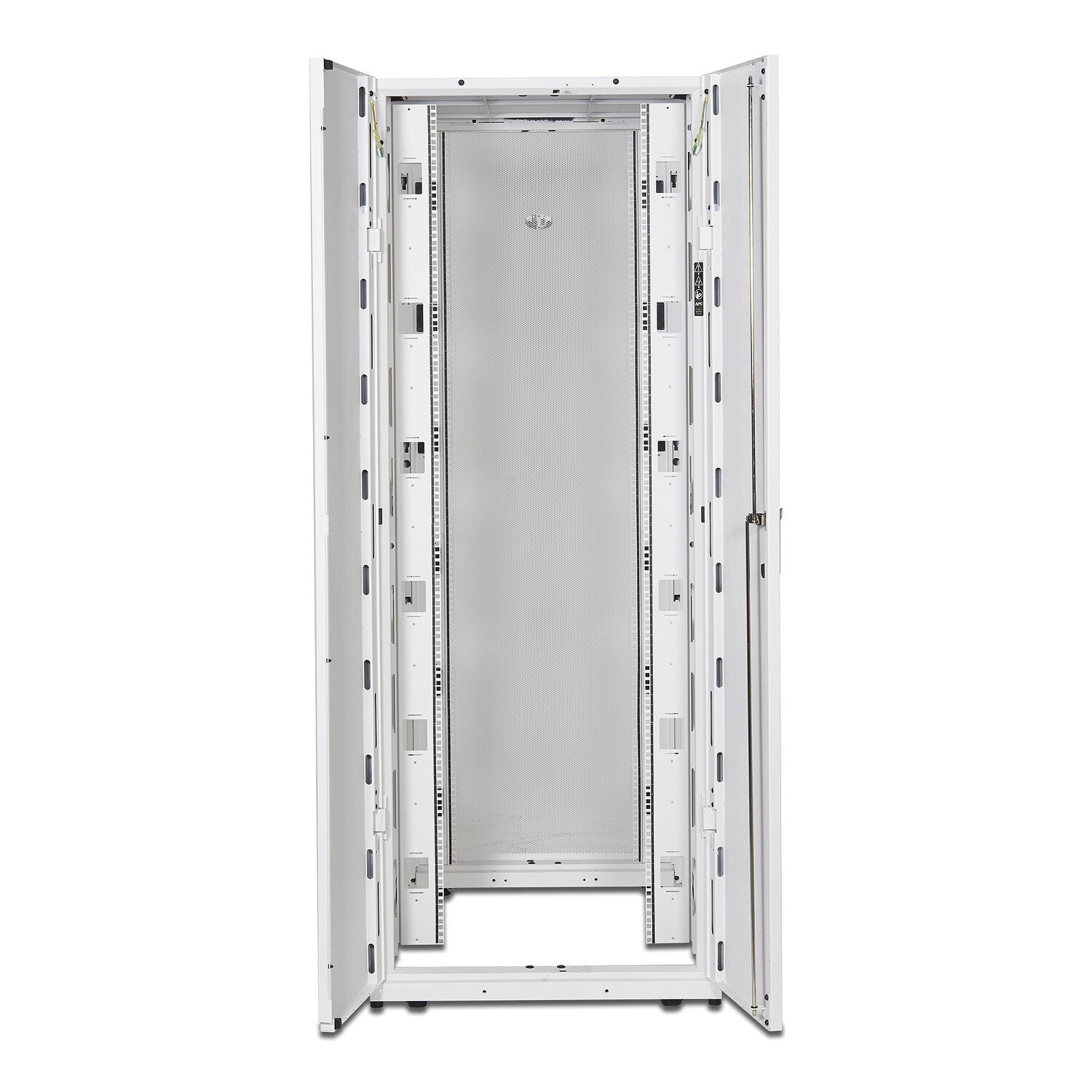 Move Server From Rack Encloser APC NetShelter SX, Server Rack Enclosure, 45U, White, 2124H x 750W x 1 ...