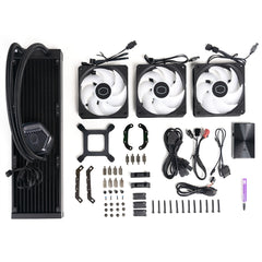 Cooler Master MasterLiquid 360 ATMOS Processor Liquid cooling kit 12 cm Black