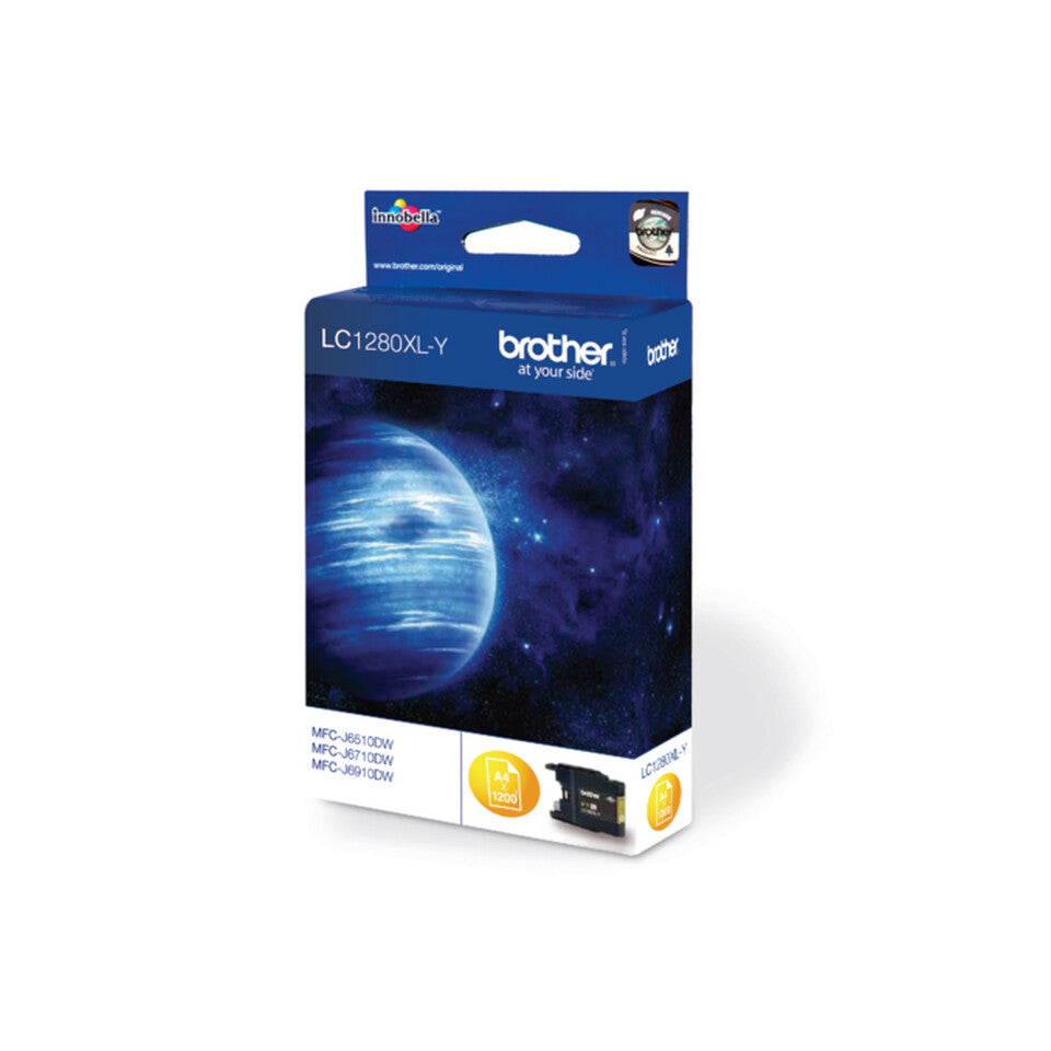 Brother LC1280XLY ink cartridge Original High (XL) Yield Yellow - image 2