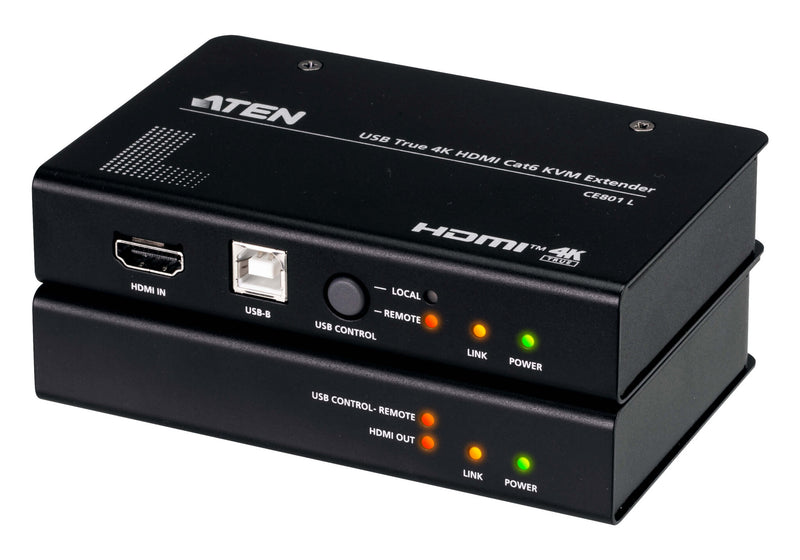 ATEN USB True 4K HDMI Cat 6 KVM Extender (4K @ 70 m / FHD @ 100 m)