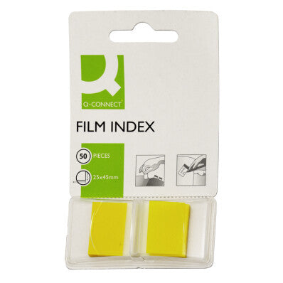 Q-CONNECT KF03634 index card Yellow 50 pc(s)