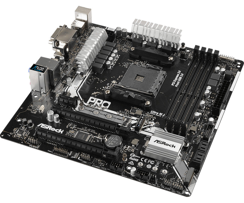 Asrock X370M Pro4 AMD X370 Socket AM4 micro ATX