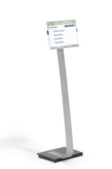 Durable INFO SIGN Information stand A4 Acrylic, Aluminium Silver